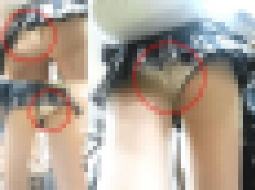 【10分追跡】クソミニ美少女に声掛けしたらパンスト脱いでくれた…　サンプル画像1