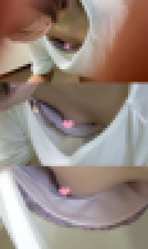 清楚で美人なOLの胸チラ。隙間から乳首が見えていました。【集荷客/運送/胸チラ】Vol.33　サンプル画像2