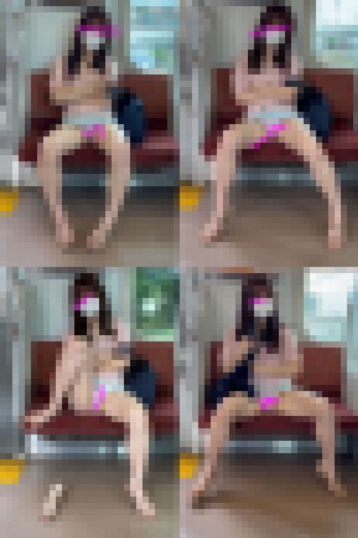 （顔モ無し）デニミニ娘ちゃんの上から誘惑パン☆　サンプル画像3