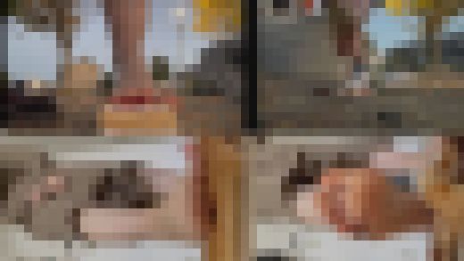 踏み潰しCRUSHのある風景VOL10裸足編(ストッキングも) サンプル画像2
