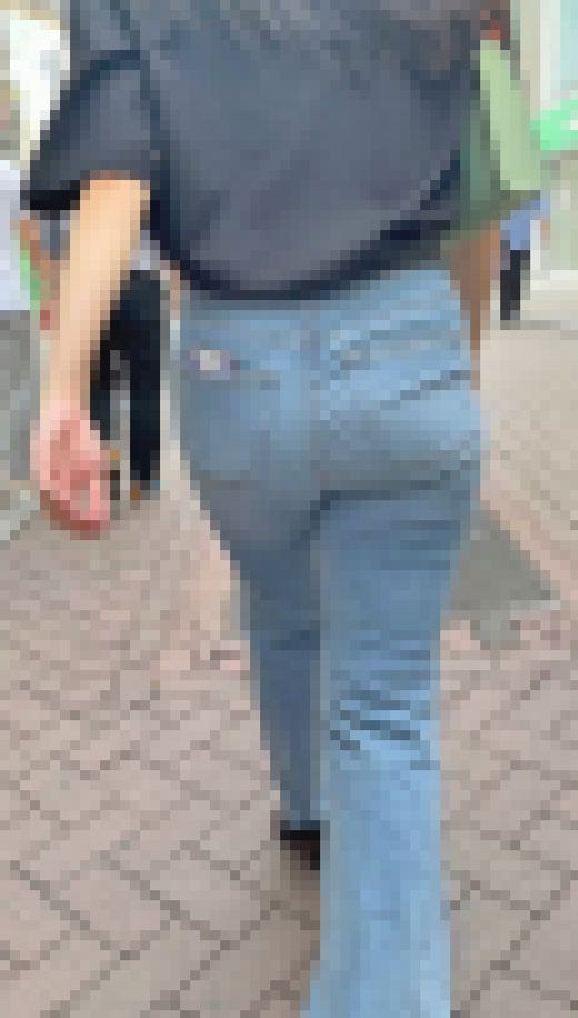 170超えの長身に骨太エロボディで華奢な男共を威圧しつつ自慢の爆尻で誘惑！ 下品なスキニーデニム お姉さん編　サンプル画像3