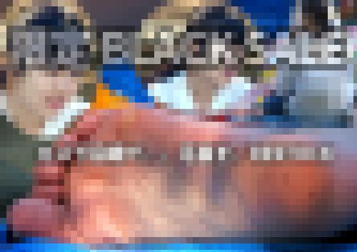 BLACK SALE カメラ目線で、、足裏を、RESTOCK　サンプル画像3