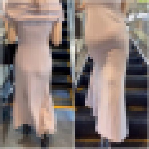 《４K・高画質》No.270「プリ尻がプリプリ　ドレスマーメイドスタイルのお姉さん」　サンプル画像1