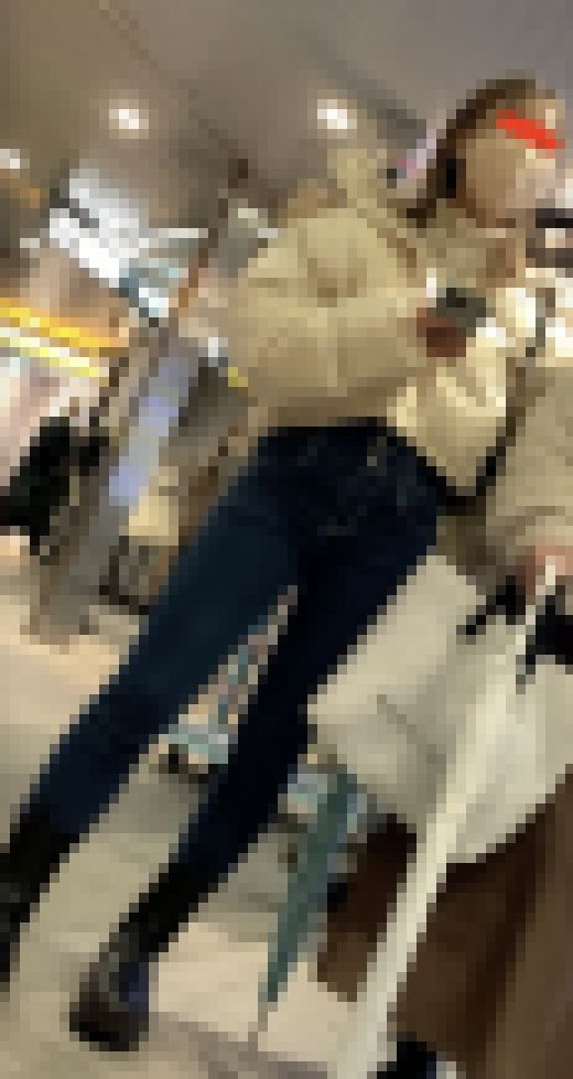 051 見惚れてしまうお姉さんのハイウエストスキニー尻　サンプル画像3