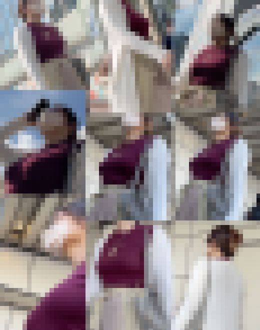 【通スピ＆スロー】メガネをかけた色っぽい着衣巨乳様に一目惚れ！　サンプル画像1