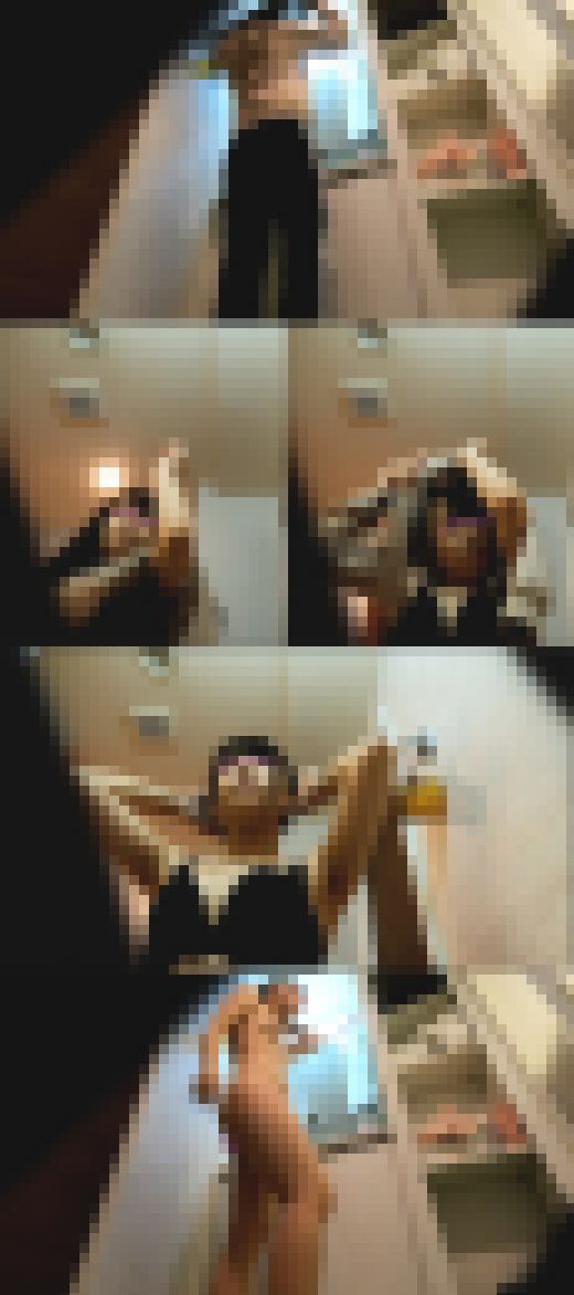 一人暮らし女子大生を複数カメラで覗き撮りの餌食 あどけない顔しかなりの剛毛です　サンプル画像1