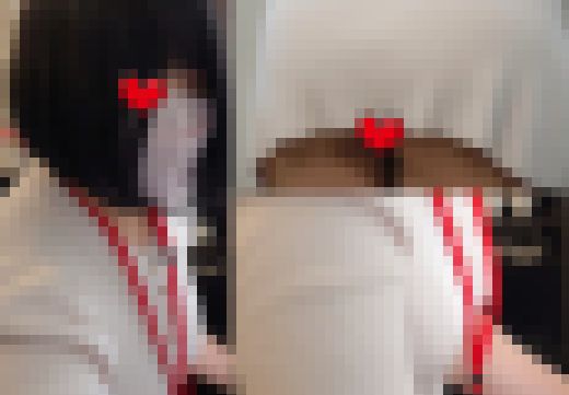 生尻鷲掴み！！後輩OLちゃんのエチエチボディ！【透明人間】　サンプル画像1