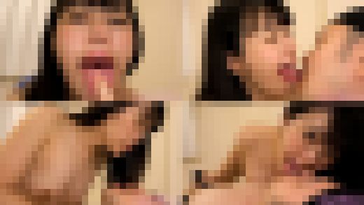 【舌フェチベロフェチ】愛沢あかりのエロ長い舌・ベロチュー＆全身リップで手コキ射精　サンプル画像1