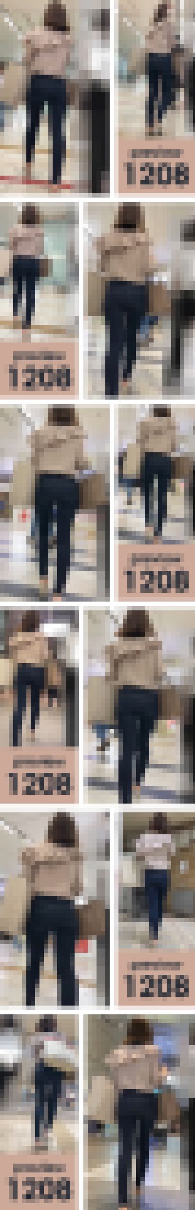 【1208】業界出禁デスネ！思わずよぎる禁断のセリフ「いや…エレベーター使えばいいぢゃん！」ピチピチスキニージーンズ女子（前編）　サンプル画像2