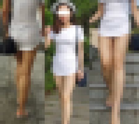 高画質 タイトミニの透けパンツ2! パンチラに透けパン サンプル画像2