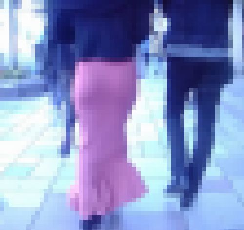 スタイル抜群の超清楚系美女がタイトスカート履いてプリプリなお尻強調して歩いてるよ　サンプル画像3