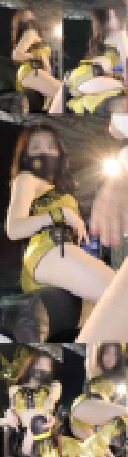 【フェチ動画】永●芽郁似の彼女とSEXYバニー！東●オート●ロン2022セクシーブースの美女コンパニオン達の共演！vol.4　サンプル画像1