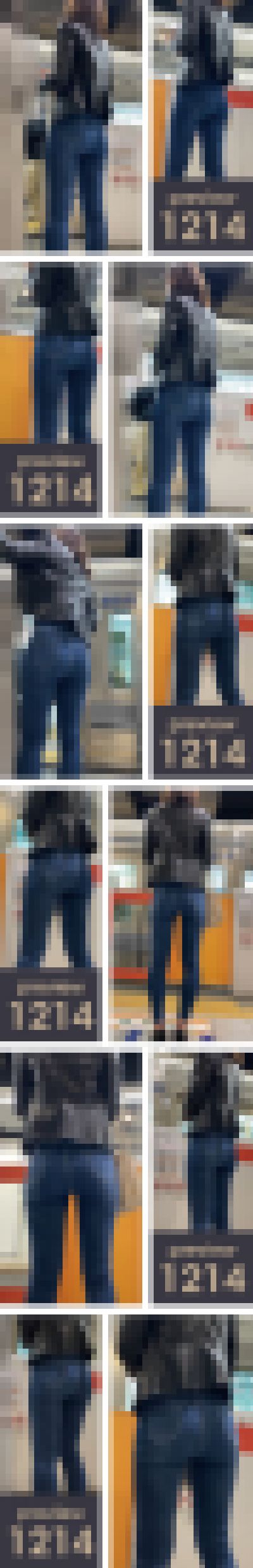 【1214】「いや…乗らないんかい！！！」想定外の結末に「おいで〇す〇田」状態！ピチピチスキニージーンズ女子　サンプル画像3