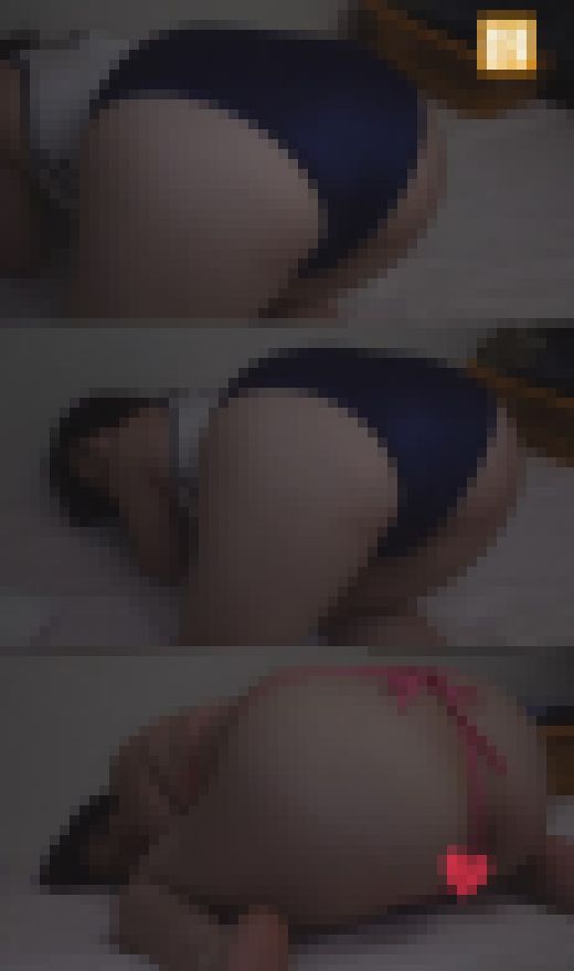 うぶ女子大生のあおいちゃんに、お尻まみれの尻フェチ着エロストリップをしてもらった件　サンプル画像2