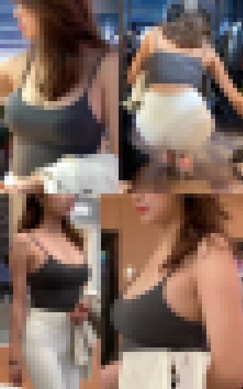 【高画質】Vol2 美人さんの巨乳の谷間とピタ尻 乳揺れ多数！　サンプル画像3