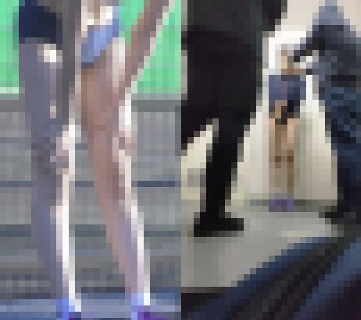 陸上女子痴漢③ ○○記念陸上関東予選会出場<競技場男子トイレでW痴漢> サンプル画像1