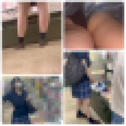 ［逆さ撮りのオカズ限定版］“被写体3人”久々に現役○Kのパンツを逆さ撮り　若い子で4545しよう　サンプル画像1