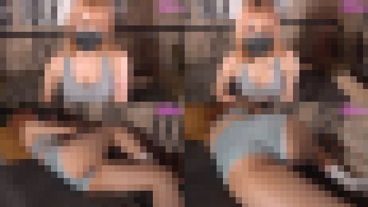 むっちり尻自慢のスポブラ女子をフェチ撮り（3） むちむち肉感下半身、ショートパンツ開脚ハミパン編　サンプル画像1