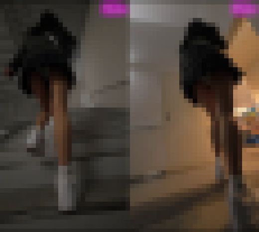 【縦型動画】小型カメラを買ったので、制服J.Kを盗撮してみた （3）路上座り→上り階段→立体駐車場　サンプル画像3