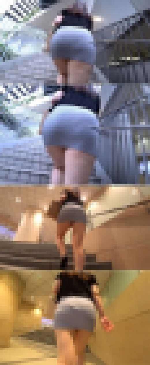 【ミニワンピ探訪】【歩行編】全裸よりエロい☆ボディライン丸わかりむっちりボディお姉さん①!!!　サンプル画像2