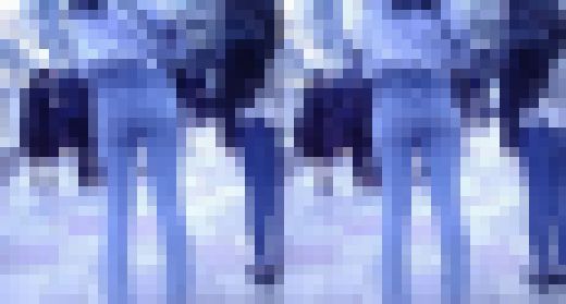スーパー神スタイルの美女がスキニーデニム履いて無敵の脚の長さと美尻を見せつけながら歩いてるよ サンプル画像2