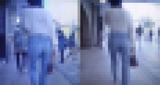 たまらんエロスタイルのタイトデニム履いた極上美女が美巨尻パンパンにパツらせて歩いてるよ サンプル画像2