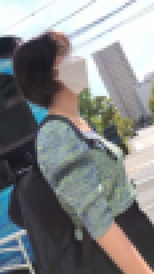 追い抜き際の眺め104_ちっぱいver　サンプル画像1