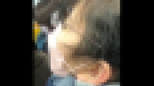 素人痴漢日記６TRAIN目★ピンクマスク女子の生態　サンプル画像3