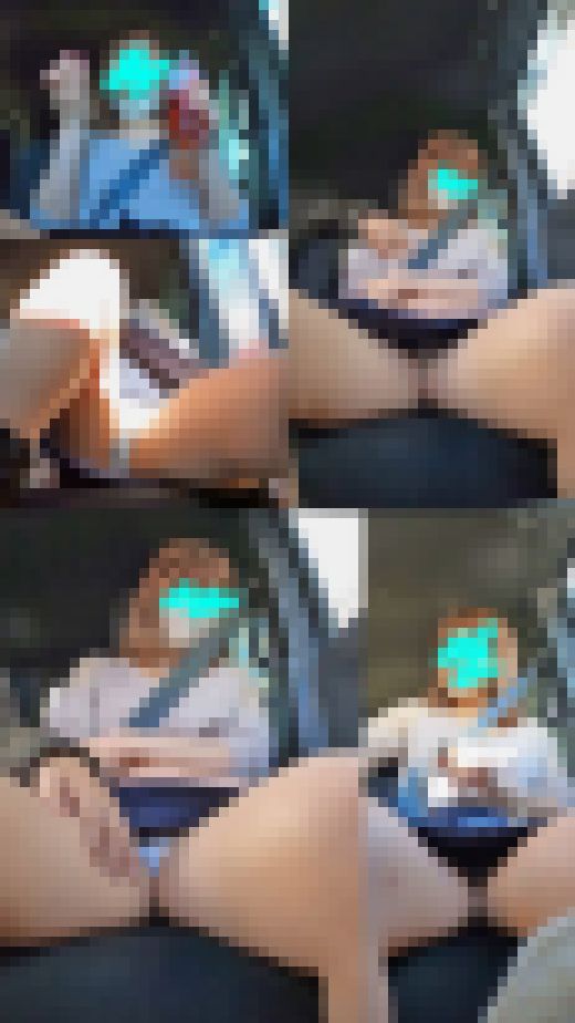 可愛い義妹 車内パンチラ　サンプル画像2