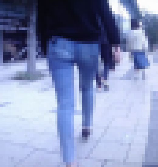 スキニーデニム履いた超美人お姉さんが美尻をピタピタムニュムニュさせて歩いてるよ サンプル画像1