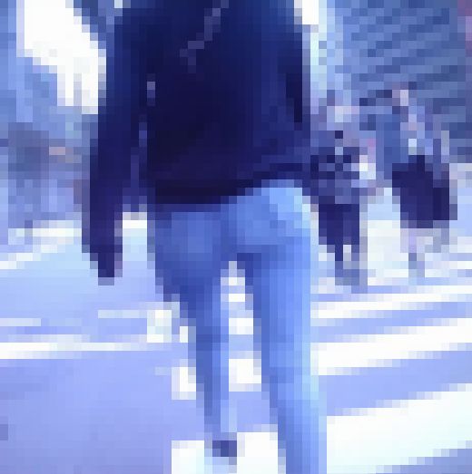 スキニーデニム履いた超美人お姉さんが美尻をピタピタムニュムニュさせて歩いてるよ サンプル画像3