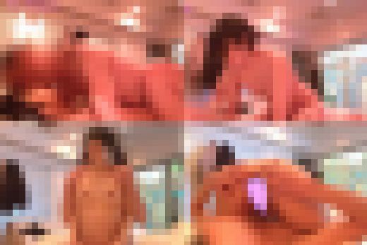 (個人撮影) 欧州ハーフのツインテガール・露利の甘いフェイスで濃厚フェラ　サンプル画像3