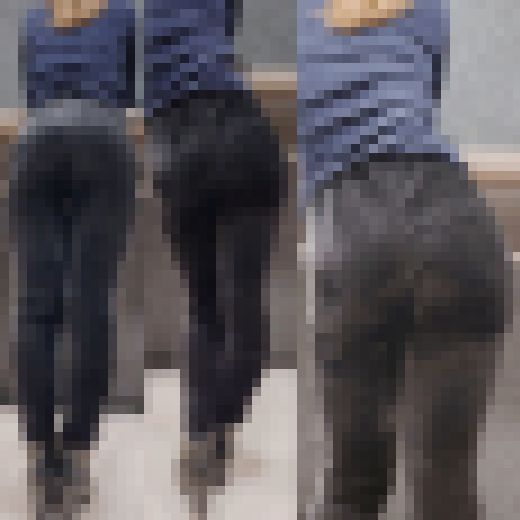 【ベロア生地パンツ】ムチっとしたお尻の女の子3 サンプル画像2