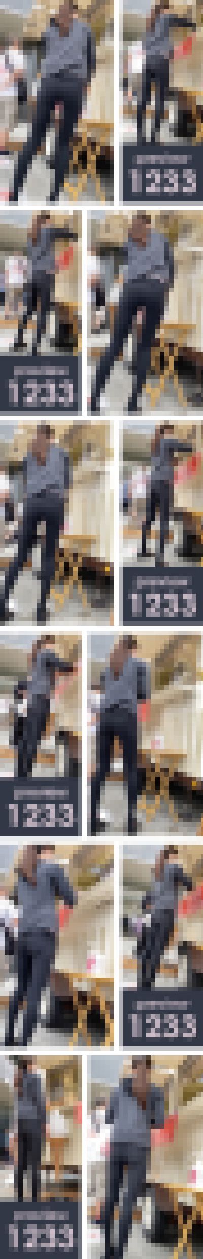【1233】クワ〇タオ〇ラがおったらそこは大阪や！ヨガパン女子がおったらそこは中国や！ピチピチ黒ヨガパン女子　サンプル画像2