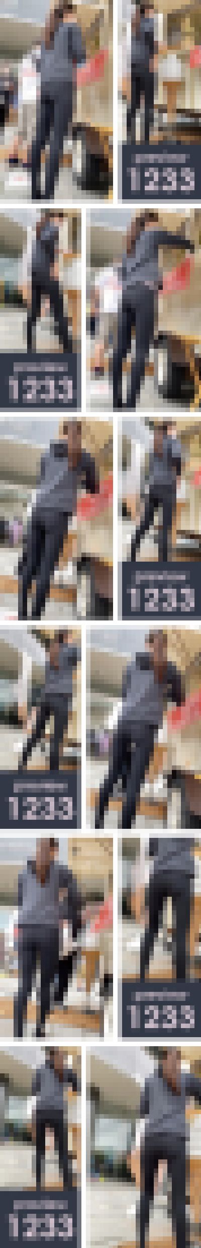 【1233】クワ〇タオ〇ラがおったらそこは大阪や！ヨガパン女子がおったらそこは中国や！ピチピチ黒ヨガパン女子　サンプル画像3