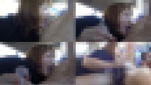 ラーメン屋のおばちゃん、車内フェラ・手こきで発射　サンプル画像3