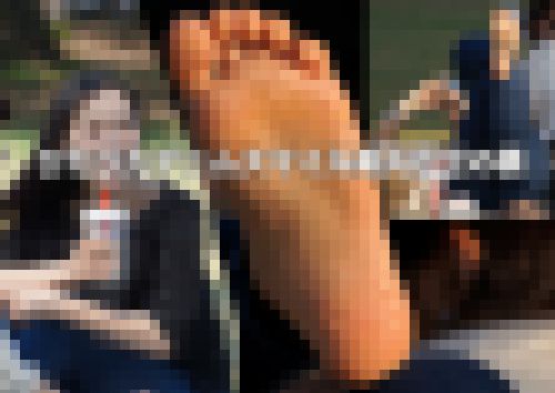 ぴたぴたデニムスマイル美人の足の裏　サンプル画像2
