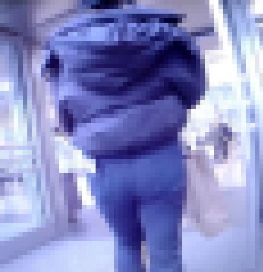 オシャレ系美女がデニム履いて肉厚感のある美巨尻モッコリさせて歩いてるよ　サンプル画像1