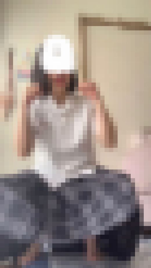 JD貢ぎ犬misa(制服犬服従ポーズ自慰)　サンプル画像2