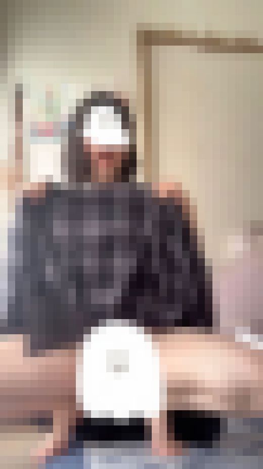 JD貢ぎ犬misa(制服犬服従ポーズ自慰)　サンプル画像3