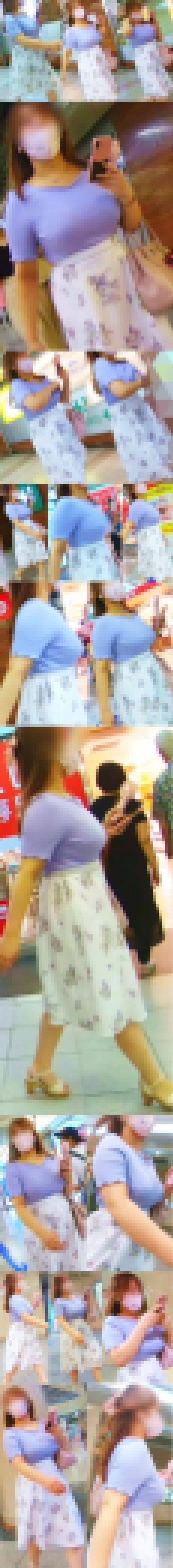 No.806童顔美人×爆乳の必殺コンボで多くの男たちを挑発する罪深いスケベお姉さん サンプル画像1