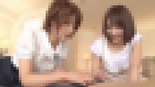 【素人】ショートカット女子と3P中出しセックス-3 サンプル画像2