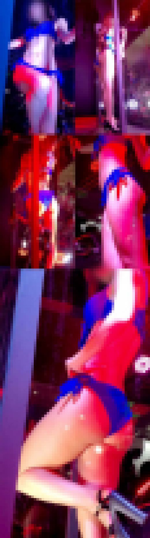 【4K高画質】東●オートサロン2023 ガラス越しのマッスルビキニ美女を至近距離で生尻生脚激撮！ vol.1　サンプル画像3