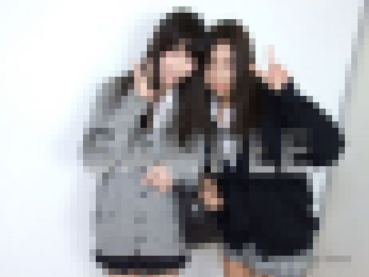 【制服女子二人組】あい、みな　高画質　サンプル画像1