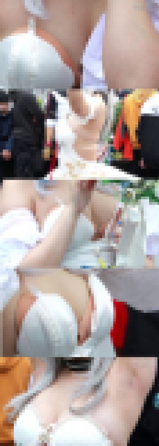 【巨乳の谷間♡】巨乳を武器にカメコを釣る悪いおっぱいレイヤー特集1【ヌーブラ♡】 サンプル画像2