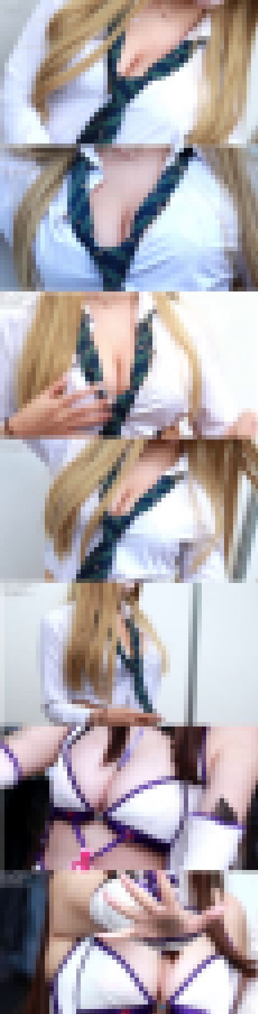 【爆乳の谷間♡】巨乳を武器にカメコを釣る悪いおっぱいレイヤー特集3【ヌーブラ♡】　サンプル画像2