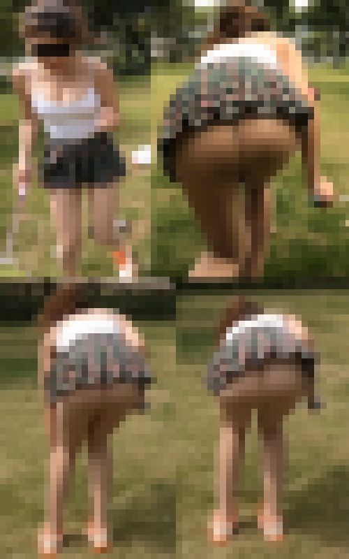 【高画質】バドミントンでパンスト巨乳さんお尻丸出し! サンプル画像2