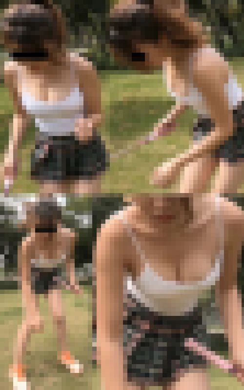 【高画質】バドミントンでパンスト巨乳さんお尻丸出し! サンプル画像3