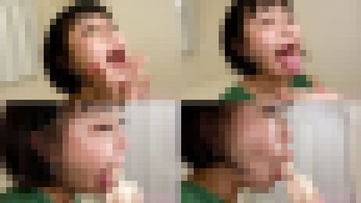 プレミアム版付き!明里ともかのマニアックな口内観察・口内フェチプレイ!【口内フェチ】【丸吞み】 サンプル画像1