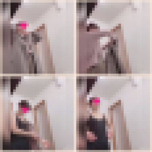 【ジム更衣室/盗撮】隠しカメラに気づかずに無防備に着替える美女を隠し撮り サンプル画像1